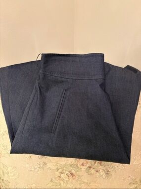 Talbots Dark Navy A-Line Skirt